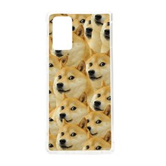 Doge, Memes, Pattern Samsung Galaxy Note 20 Tpu Uv Case by nateshop