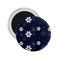 Flowers Pattern , Pattern, Flowers, Texture 2.25  Magnets