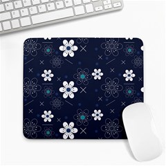 Flowers Pattern , Pattern, Flowers, Texture Large Mousepad