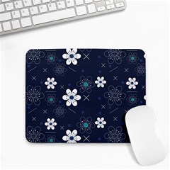 Flowers Pattern , Pattern, Flowers, Texture Small Mousepad by nateshop