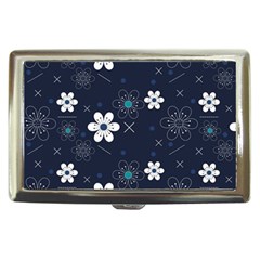 Flowers Pattern , Pattern, Flowers, Texture Cigarette Money Case