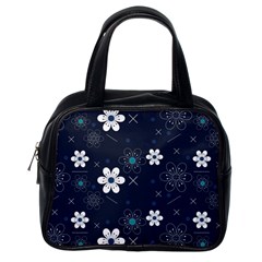 Flowers Pattern , Pattern, Flowers, Texture Classic Handbag (One Side)