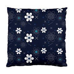 Flowers Pattern , Pattern, Flowers, Texture Standard Cushion Case (Two Sides)