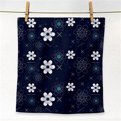 Flowers Pattern , Pattern, Flowers, Texture Face Towel by nateshop