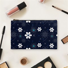 Flowers Pattern , Pattern, Flowers, Texture Cosmetic Bag (Medium)