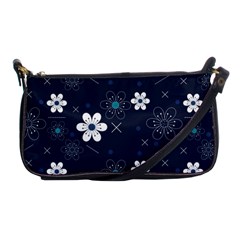 Flowers Pattern , Pattern, Flowers, Texture Shoulder Clutch Bag