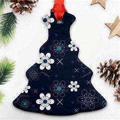 Flowers Pattern , Pattern, Flowers, Texture Ornament (Christmas Tree) 