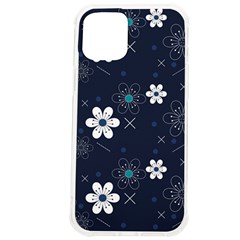 Flowers Pattern , Pattern, Flowers, Texture iPhone 12 Pro max TPU UV Print Case