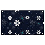 Flowers Pattern , Pattern, Flowers, Texture Banner and Sign 7  x 4  Front