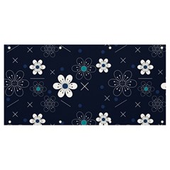 Flowers Pattern , Pattern, Flowers, Texture Banner and Sign 8  x 4 