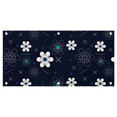 Flowers Pattern , Pattern, Flowers, Texture Banner And Sign 4  X 2  by nateshop