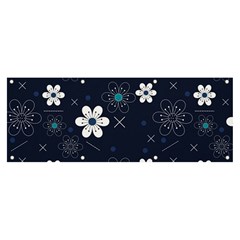 Flowers Pattern , Pattern, Flowers, Texture Banner And Sign 8  X 3  by nateshop