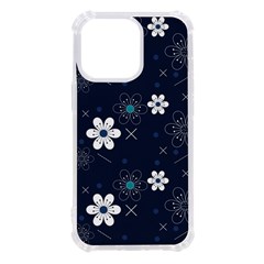 Flowers Pattern , Pattern, Flowers, Texture Iphone 13 Pro Tpu Uv Print Case by nateshop