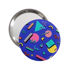 Geometric Shapes Material Design, Lollipop, Lines 2 25  Handbag Mirrors by nateshop