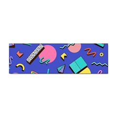 Geometric Shapes Material Design, Lollipop, Lines Sticker (bumper) by nateshop