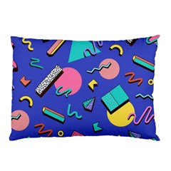 Geometric Shapes Material Design, Lollipop, Lines Pillow Case by nateshop