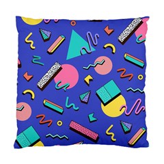 Geometric Shapes Material Design, Lollipop, Lines Standard Cushion Case (one Side) by nateshop