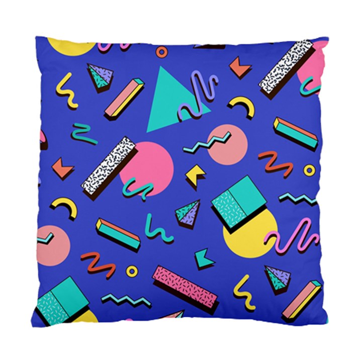 Geometric Shapes Material Design, Lollipop, Lines Standard Cushion Case (One Side)