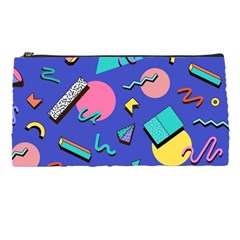 Geometric Shapes Material Design, Lollipop, Lines Pencil Case by nateshop