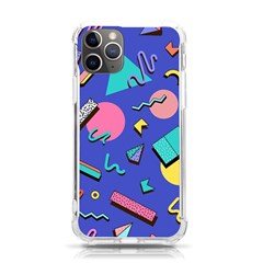 Geometric Shapes Material Design, Lollipop, Lines Iphone 11 Pro 5 8 Inch Tpu Uv Print Case by nateshop