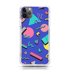 Geometric Shapes Material Design, Lollipop, Lines Iphone 11 Pro Max 6 5 Inch Tpu Uv Print Case by nateshop