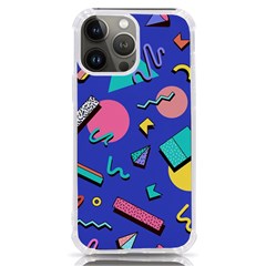 Geometric Shapes Material Design, Lollipop, Lines Iphone 13 Pro Max Tpu Uv Print Case by nateshop