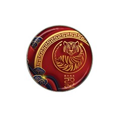 Holiday, Chinese New Year, Year Of The Tiger Hat Clip Ball Marker by nateshop