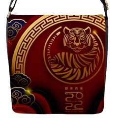 Holiday, Chinese New Year, Year Of The Tiger Flap Closure Messenger Bag (s) by nateshop