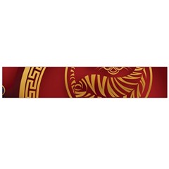 Holiday, Chinese New Year, Year Of The Tiger Large Premium Plush Fleece Scarf  by nateshop