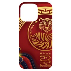 Holiday, Chinese New Year, Year Of The Tiger Iphone 14 Pro Max Black Uv Print Case by nateshop