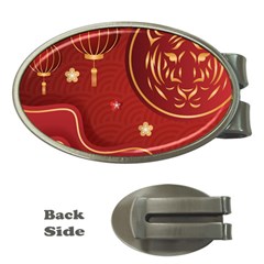 Holiday, Chinese New Year, Money Clips (oval)  by nateshop