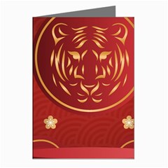 Holiday, Chinese New Year, Greeting Cards (pkg Of 8) by nateshop