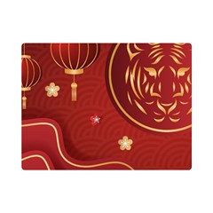 Holiday, Chinese New Year, Premium Plush Fleece Blanket (mini)