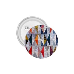 Mosaic, Colorful, Rhombuses, Pattern, Geometry 1.75  Buttons