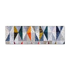 Mosaic, Colorful, Rhombuses, Pattern, Geometry Sticker Bumper (100 pack)