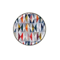 Mosaic, Colorful, Rhombuses, Pattern, Geometry Hat Clip Ball Marker (4 pack)