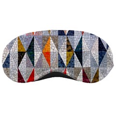 Mosaic, Colorful, Rhombuses, Pattern, Geometry Sleep Mask by nateshop