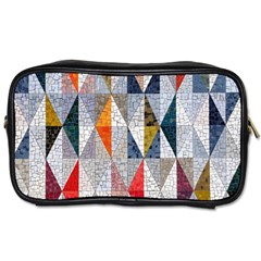 Mosaic, Colorful, Rhombuses, Pattern, Geometry Toiletries Bag (One Side)