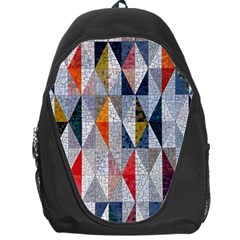 Mosaic, Colorful, Rhombuses, Pattern, Geometry Backpack Bag