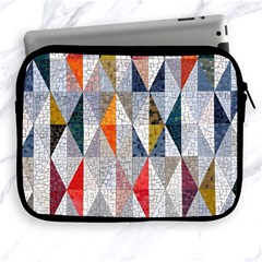 Mosaic, Colorful, Rhombuses, Pattern, Geometry Apple Ipad 2/3/4 Zipper Cases by nateshop