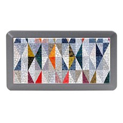 Mosaic, Colorful, Rhombuses, Pattern, Geometry Memory Card Reader (mini) by nateshop