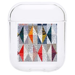 Mosaic, Colorful, Rhombuses, Pattern, Geometry Hard Pc Airpods 1/2 Case by nateshop