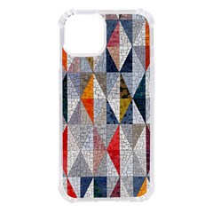 Mosaic, Colorful, Rhombuses, Pattern, Geometry Iphone 14 Tpu Uv Print Case by nateshop