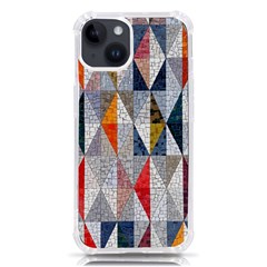 Mosaic, Colorful, Rhombuses, Pattern, Geometry Iphone 14 Tpu Uv Print Case by nateshop