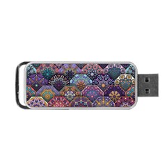 Texture, Pattern, Abstract Portable Usb Flash (one Side) by nateshop