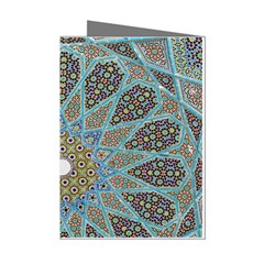 Tile, Geometry, Pattern, Points, Abstraction Mini Greeting Cards (pkg Of 8) by nateshop