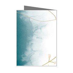 Background Flower Minimalist Mini Greeting Cards (pkg Of 8) by Grandong