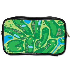 Golf Course Par Golf Course Green Toiletries Bag (one Side) by Grandong