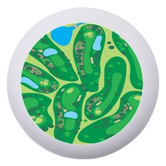 Golf Course Par Golf Course Green Dento Box With Mirror by Grandong