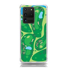 Golf Course Par Golf Course Green Samsung Galaxy S20 Ultra 6 9 Inch Tpu Uv Case by Grandong